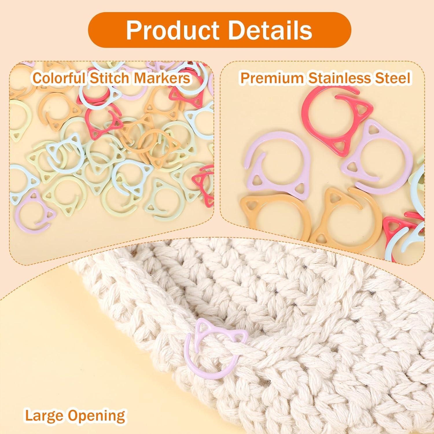 Marcadores de Puntos de Gato MBAIYO 48pcs Metal Multicolor