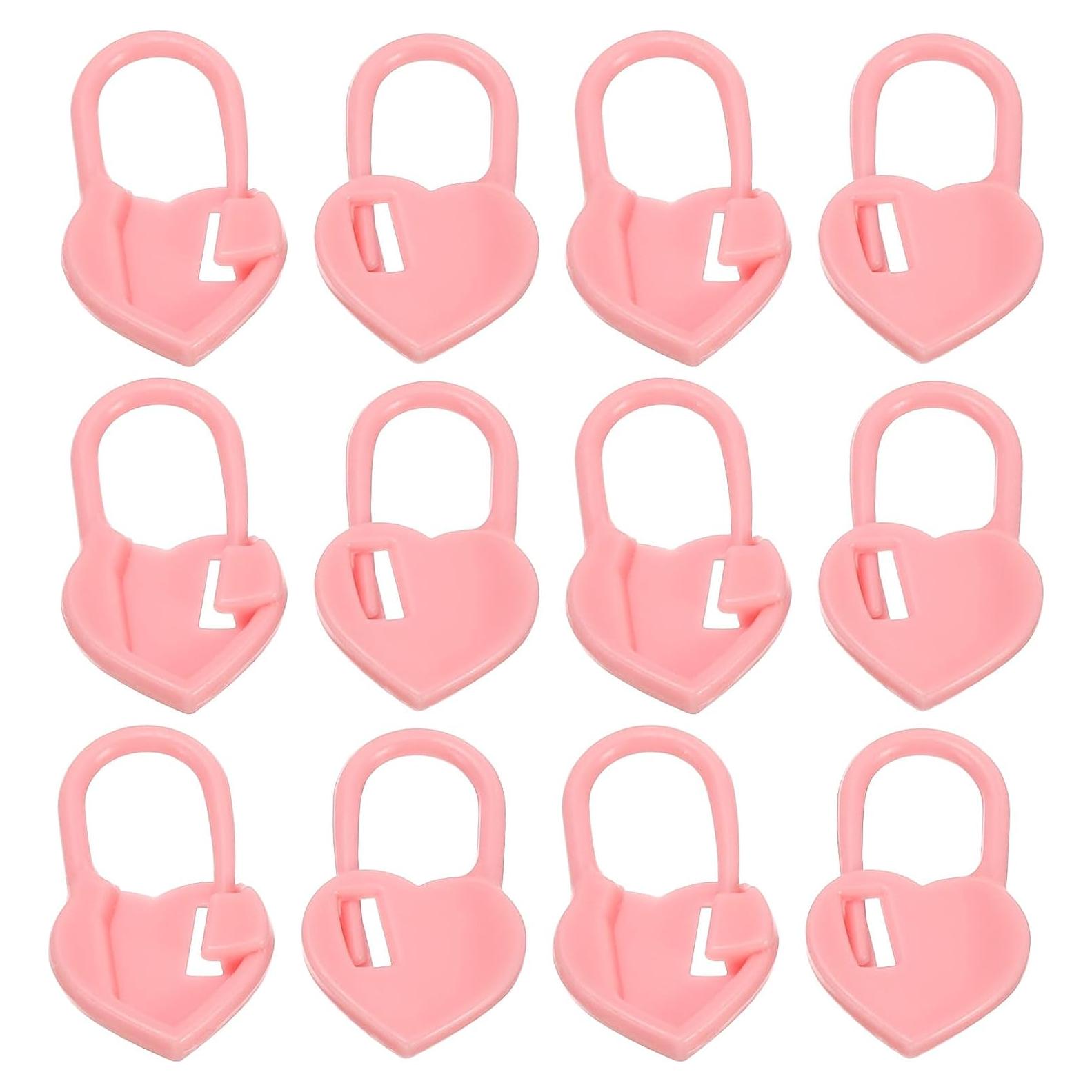 Marcadores de Puntos YOKIVE 100 Pcs Rosa para Tejer y Ganchillo