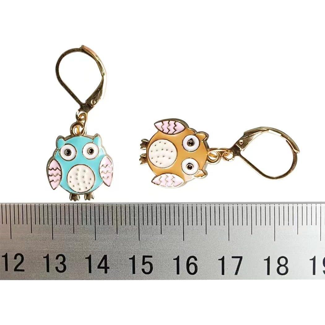 6 Marcadores de Puntos de Ganchillo Sexyppl Metálicos Coloridos