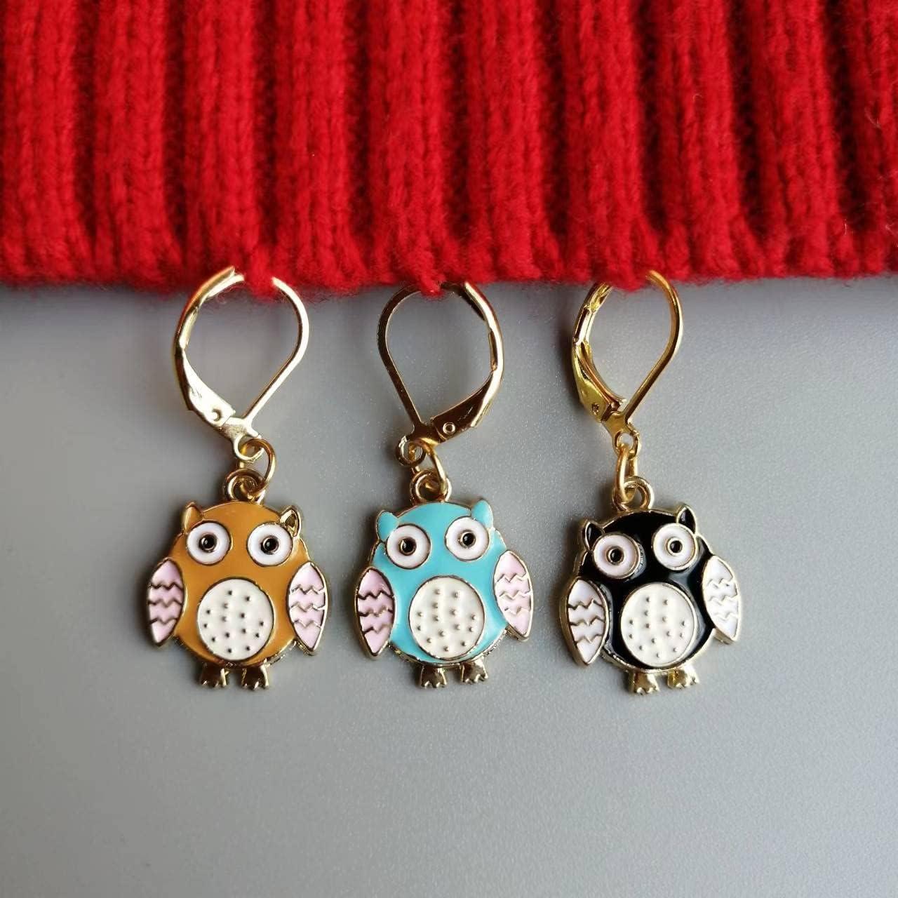 6 Marcadores de Puntos de Ganchillo Sexyppl Metálicos Coloridos