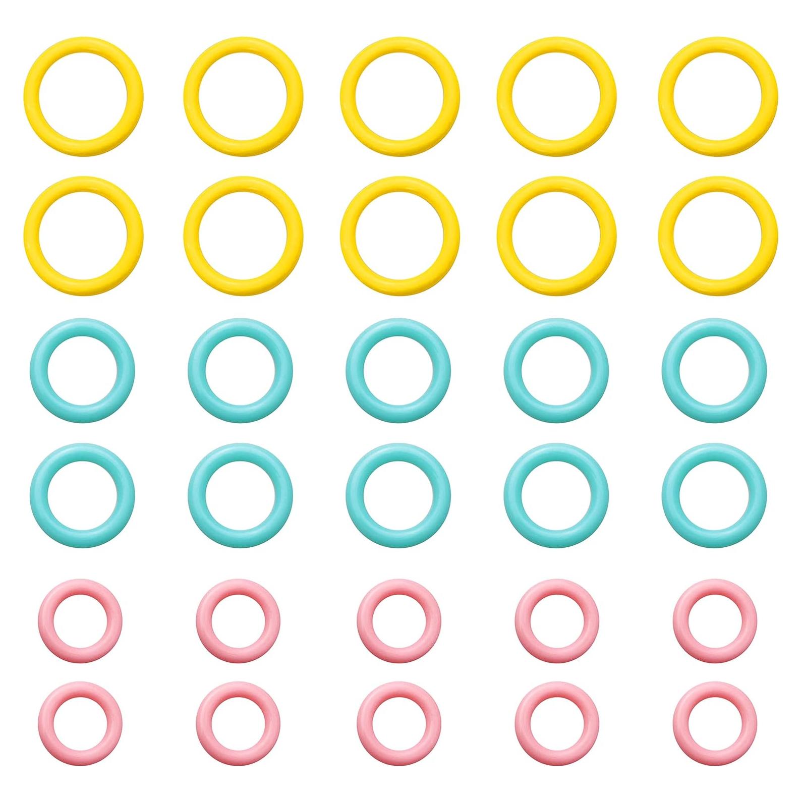 Marcadores de Tejido Ruiwaer 300 Piezas - Anillos O Colores