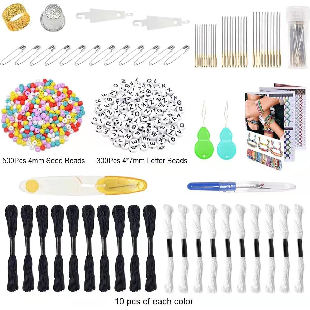 Kit de Hilos para Pulseras de Amistad VICOVI 110 Colores