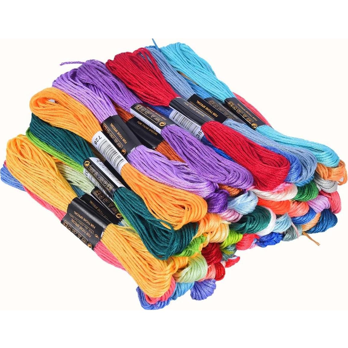 Hilo de Bordar OBTANIM 150 Madejas Algodón Poliester 8m