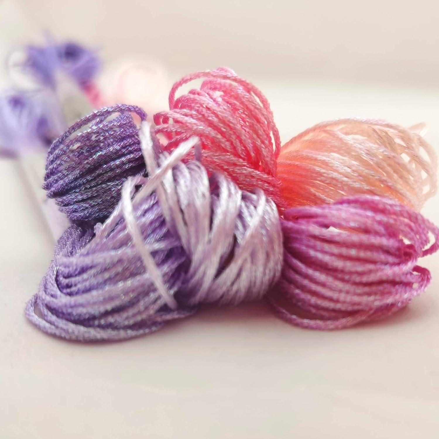 Hilo de Bordado Metálico KCS 6 Hebras 800 cm Color 9