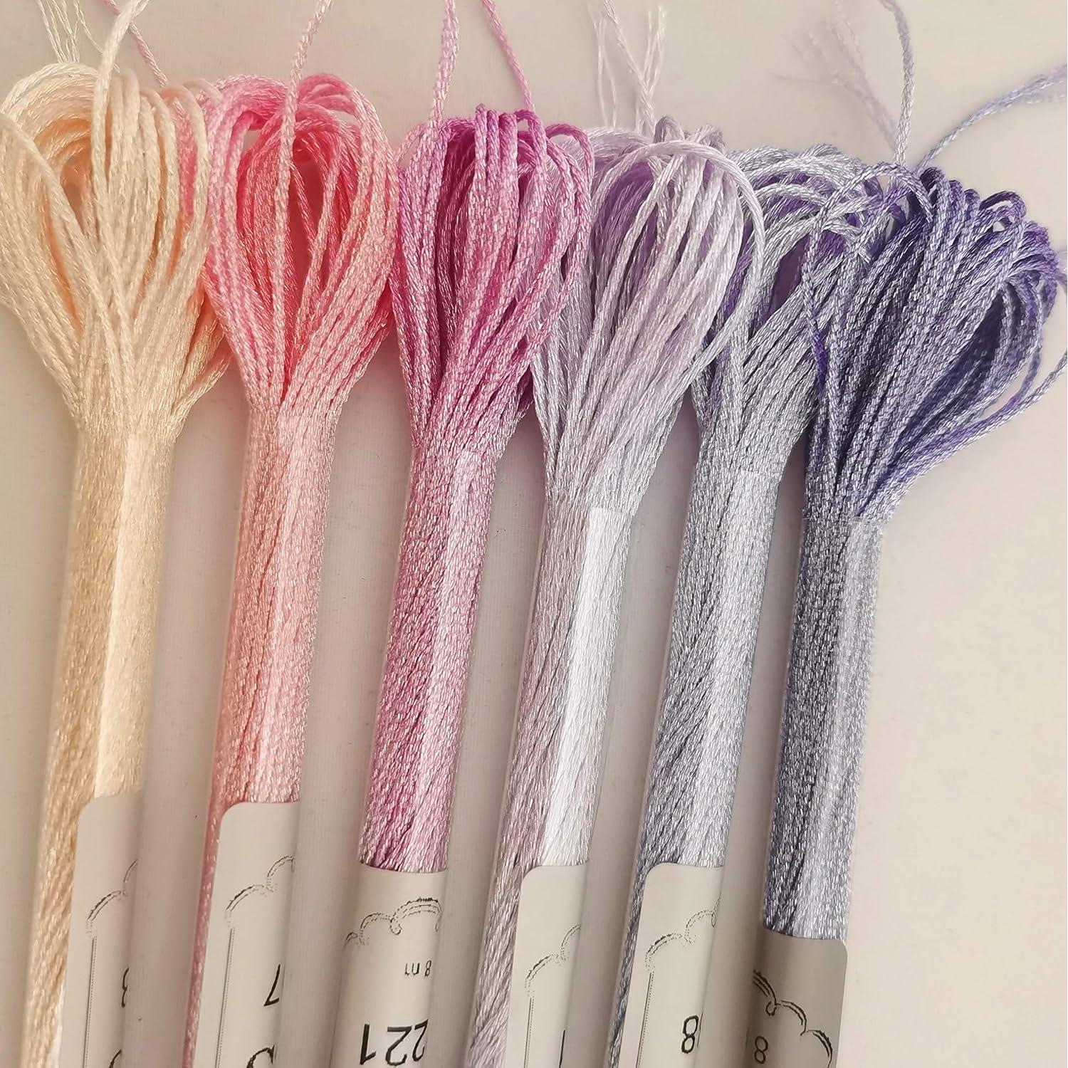 Hilo de Bordado Metálico KCS 6 Hebras 800 cm Color 9