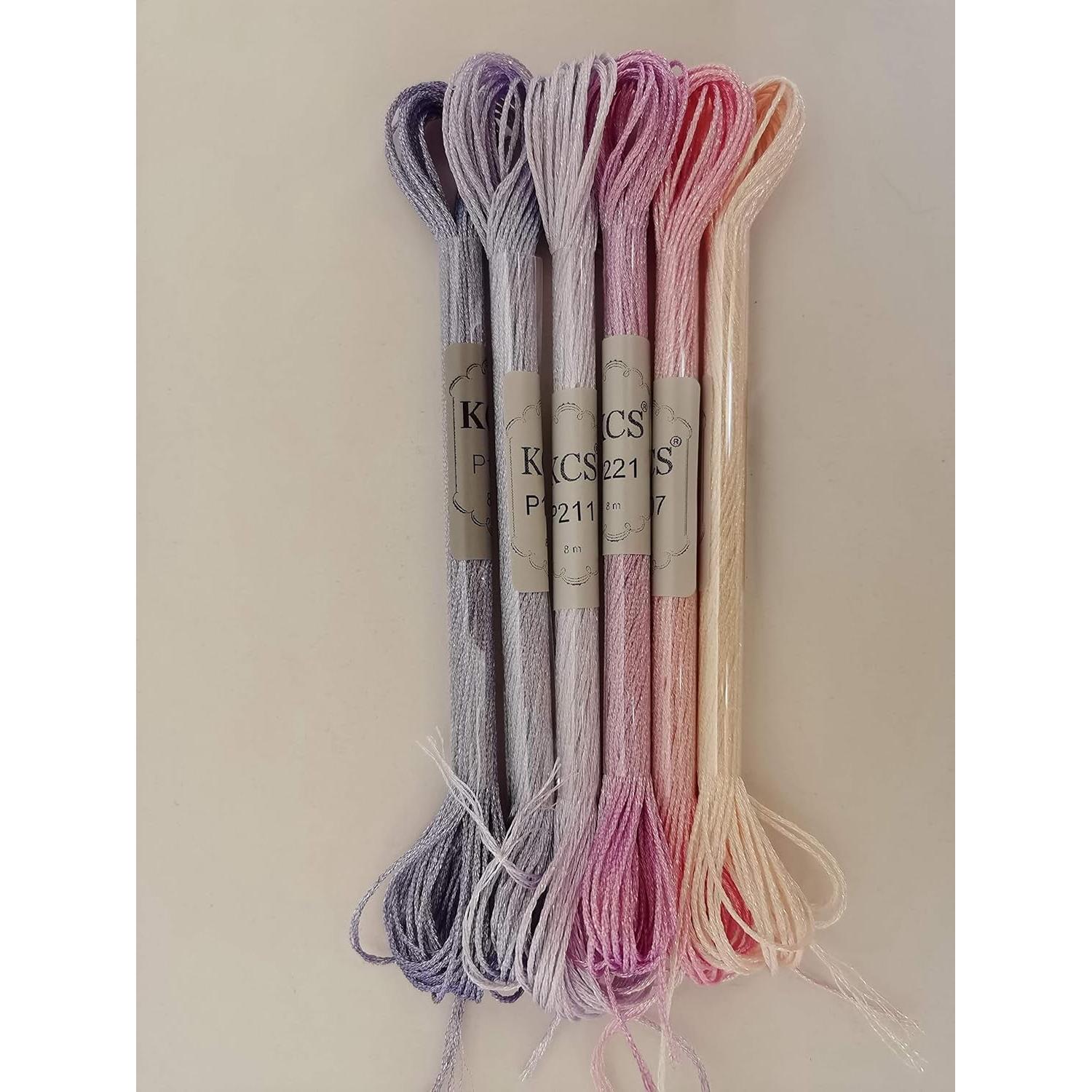 Hilo de Bordado Metálico KCS 6 Hebras 800 cm Color 9