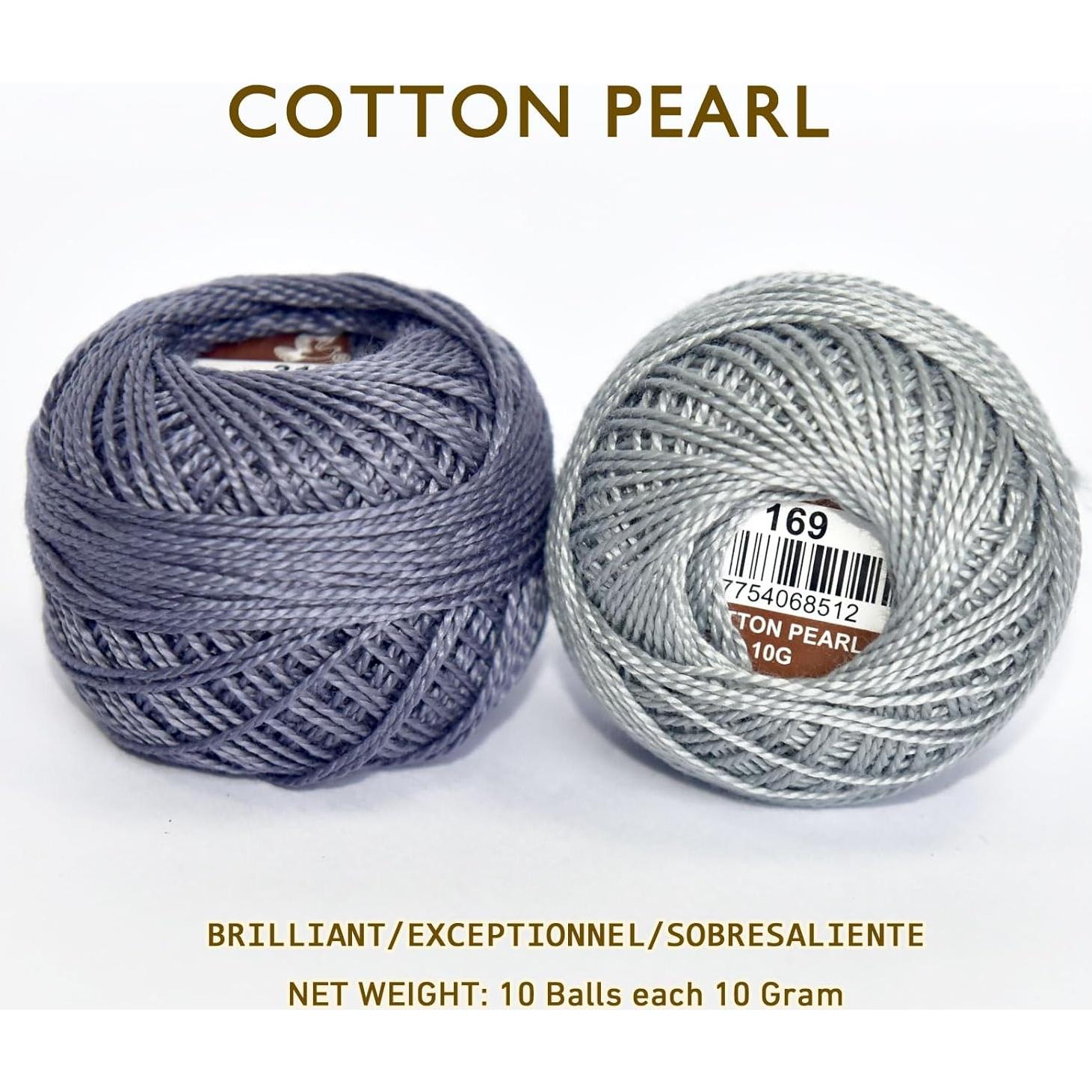 Hilo de Bordado Algodón Egipcio 10 Colores 10g Pájaro de Colores