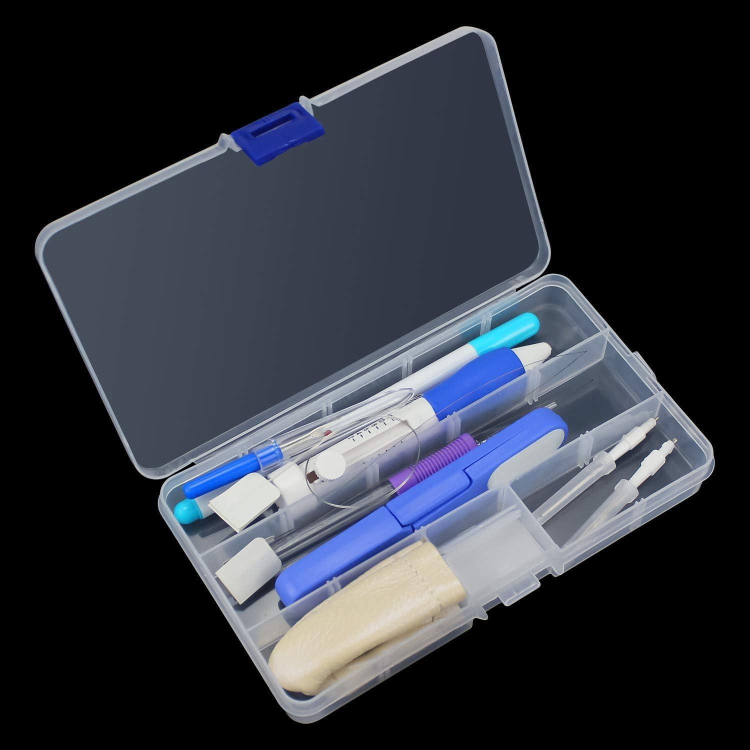 Kit de Bordado con Aguja Punch SelfTek 12 Piezas para Principiantes