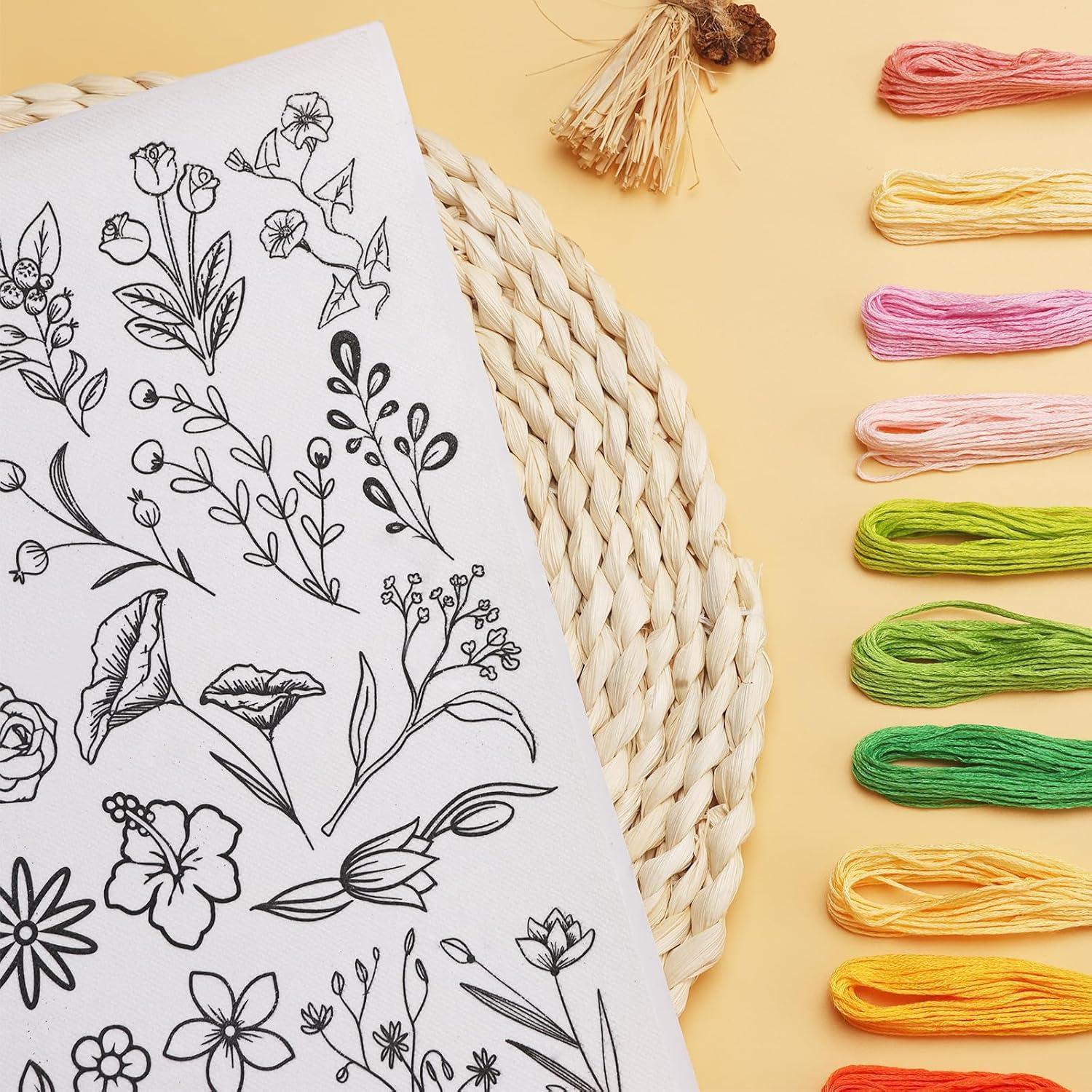 Patemby 50 Piezas Estabilizadores de Bordado Solubles en Agua