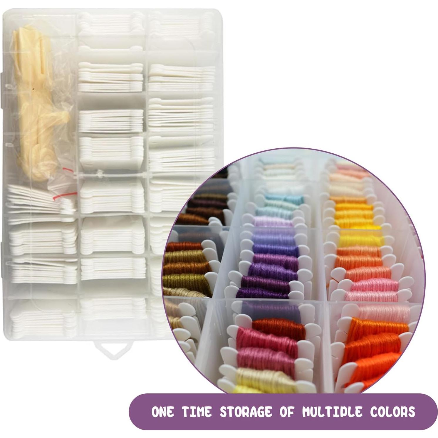 Organizador de Hilo de Bordado JoyHuaTrade 36 Compartimentos