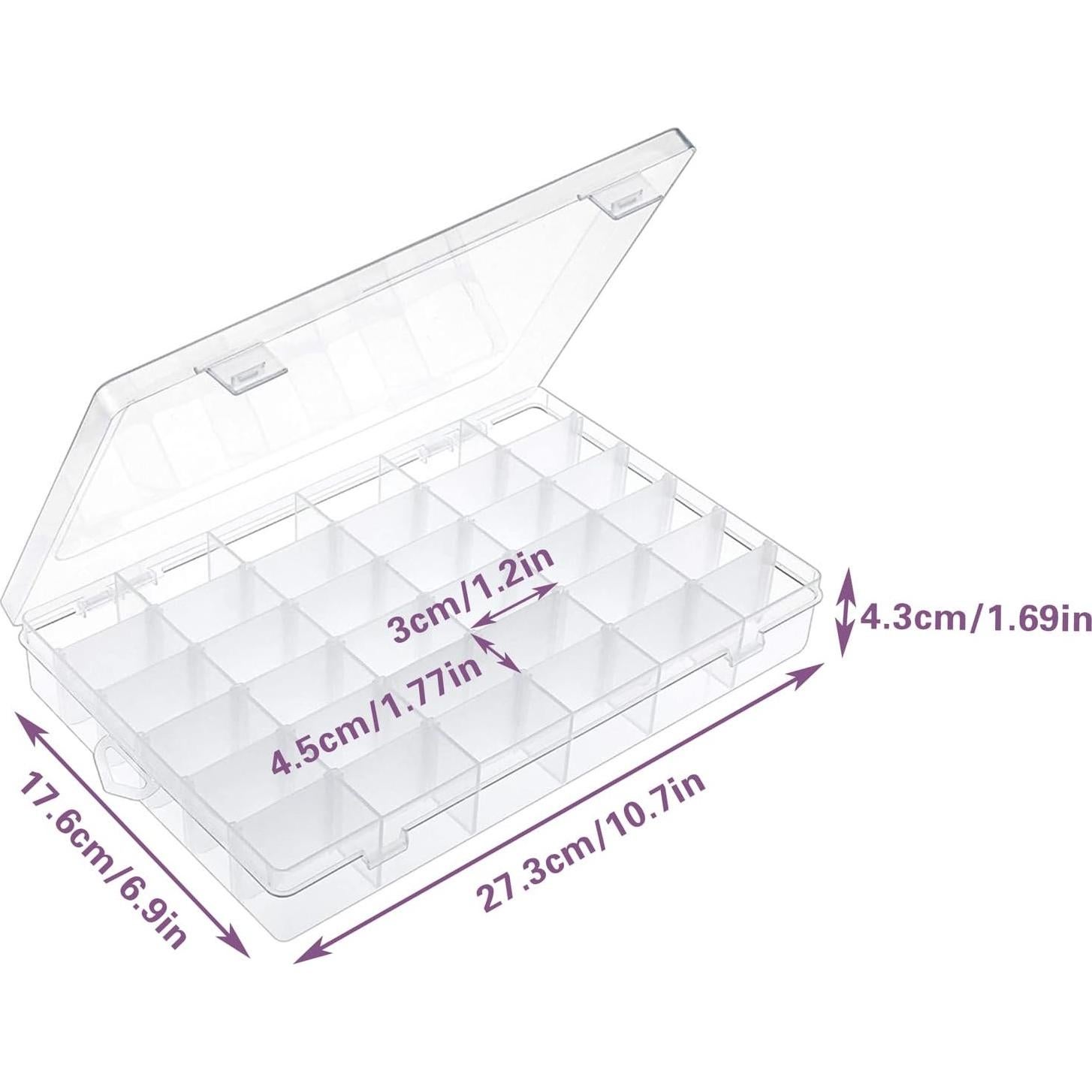 Organizador de Hilo de Bordado JoyHuaTrade 36 Compartimentos