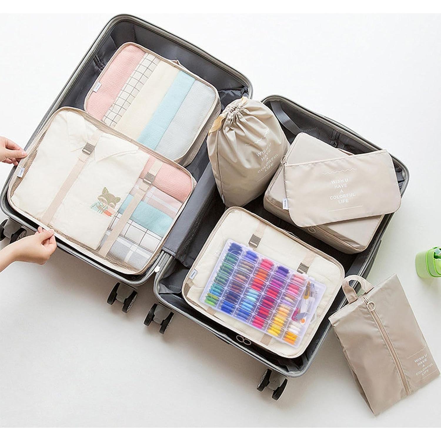 Organizador de Hilo de Bordado JoyHuaTrade 36 Compartimentos