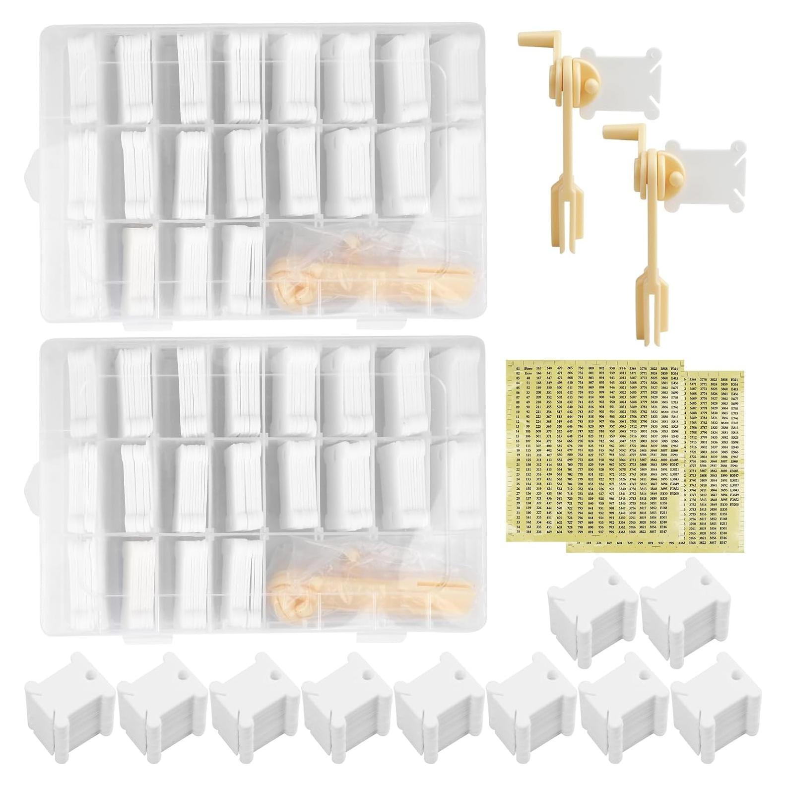 Organizador de Hilo de Bordado ROLYTA 400 Bobinas Plástico