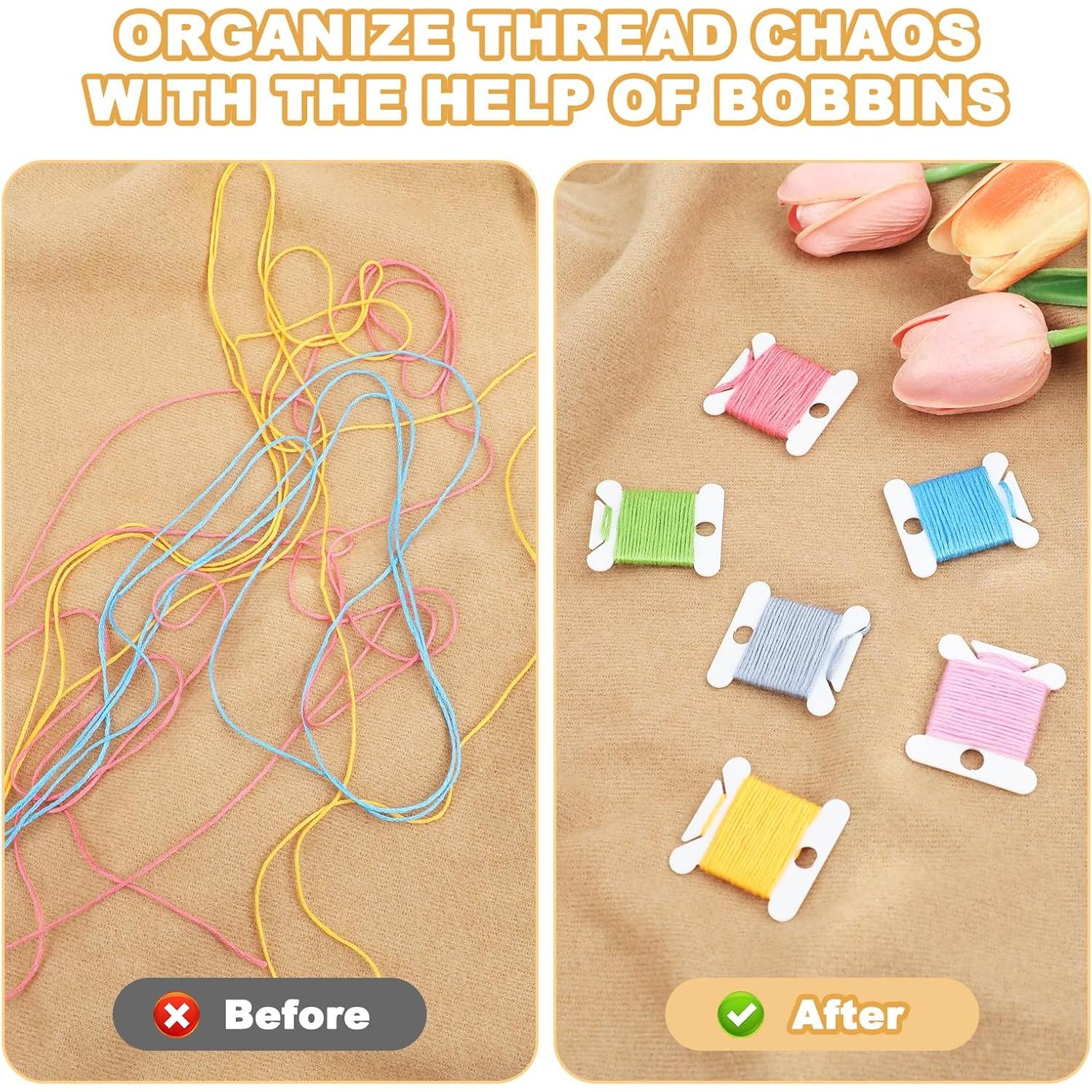 Organizador de Hilo de Bordado ROLYTA 400 Bobinas Plástico