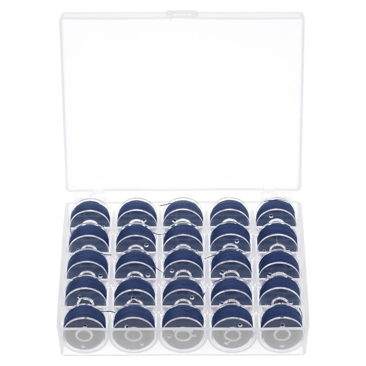 Juego de Hilos de Bobina Preenhebrados Harfington 25 Piezas