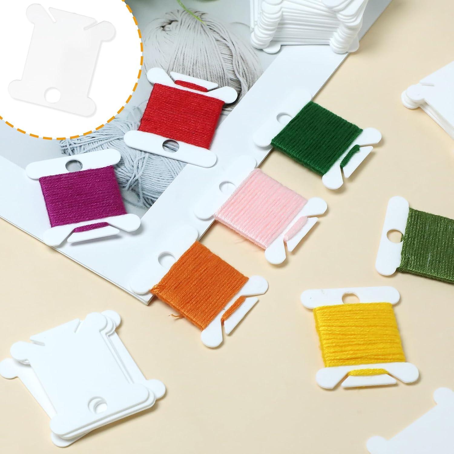 200 Bobinas de Hilo de Bordado Gabrella - Almacenamiento DIY