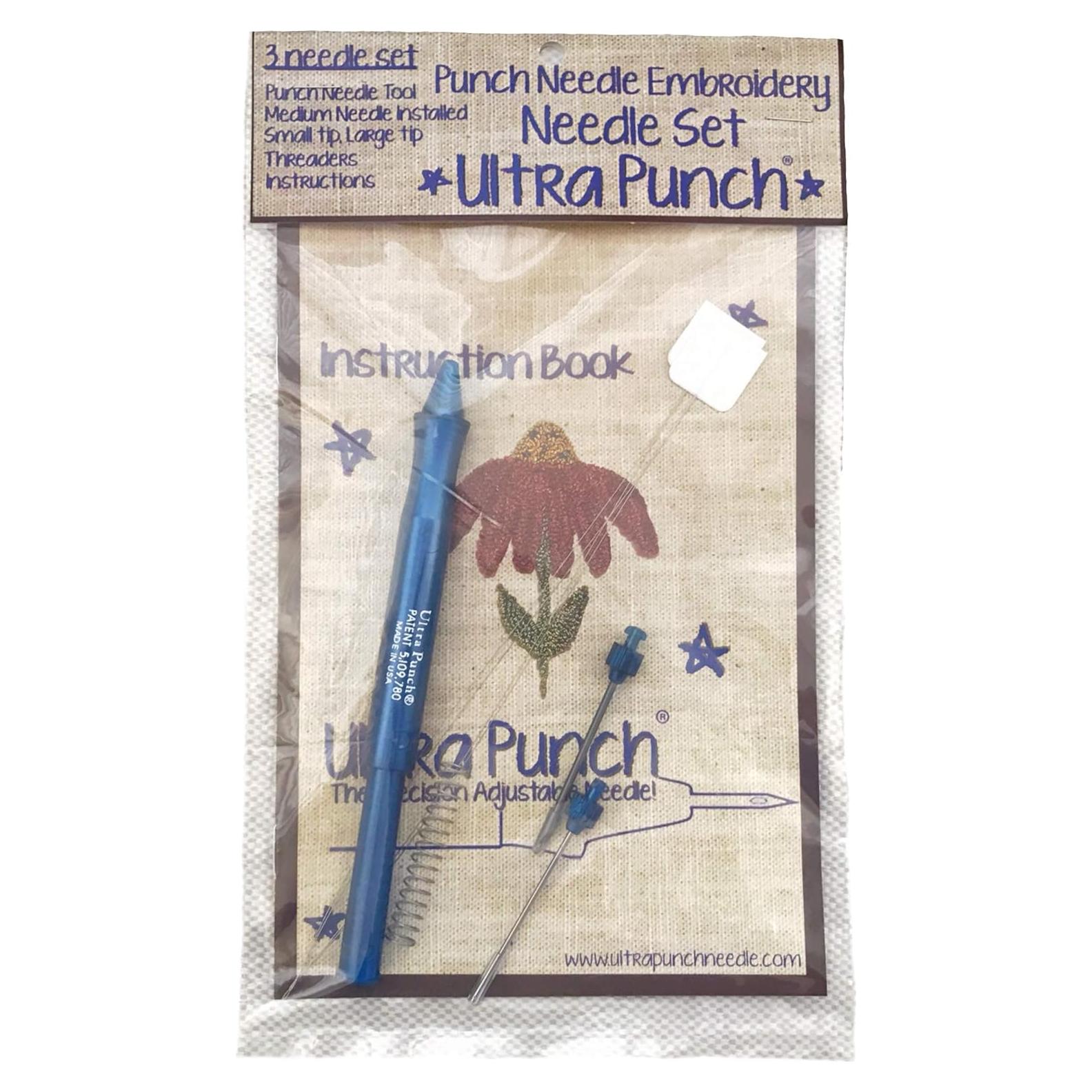 Juego de 3 Agujas Ultra Punch con Mango Ergonómico