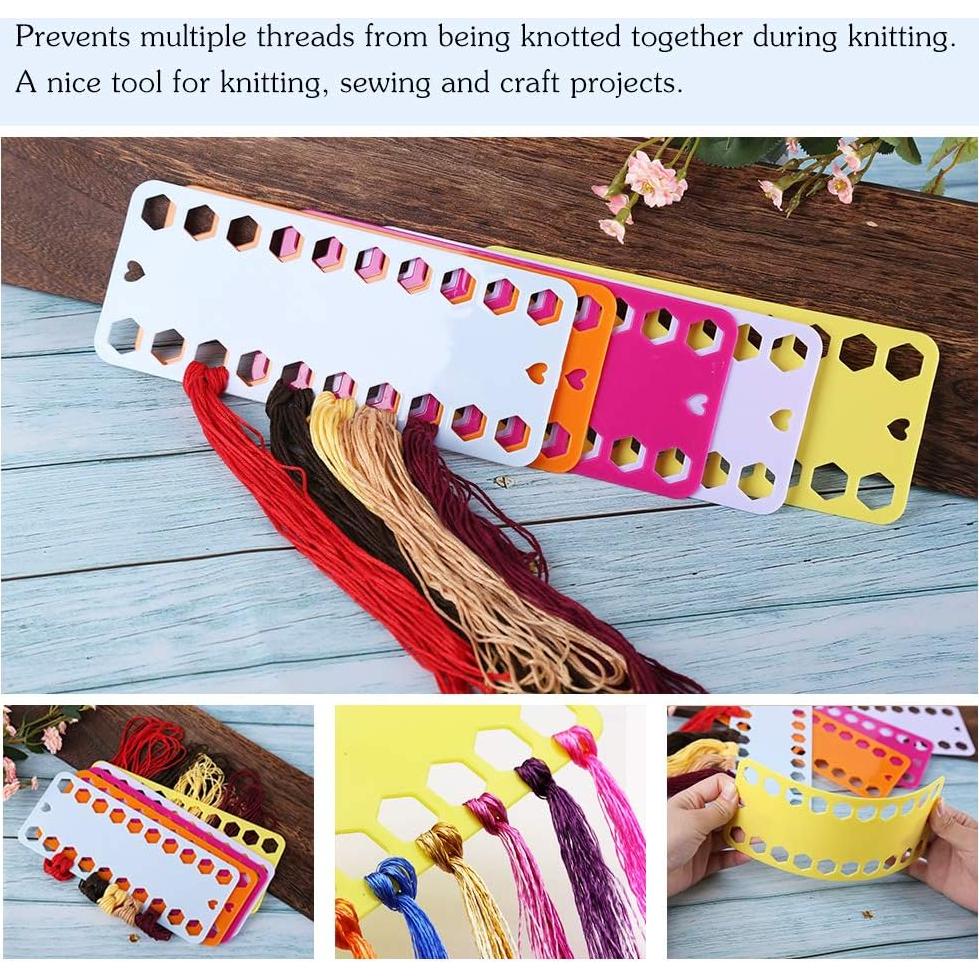 5 Bobinas de Hilo de Plástico LOKUNN para Costura y Bordado