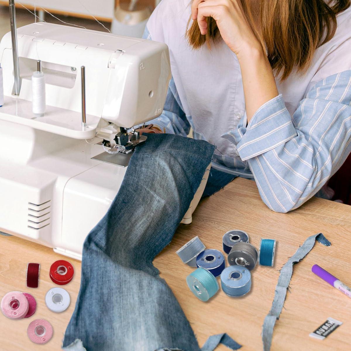 Juego de 36 Bobinas y Hilos de Coser Multicolor QHAJRYYC