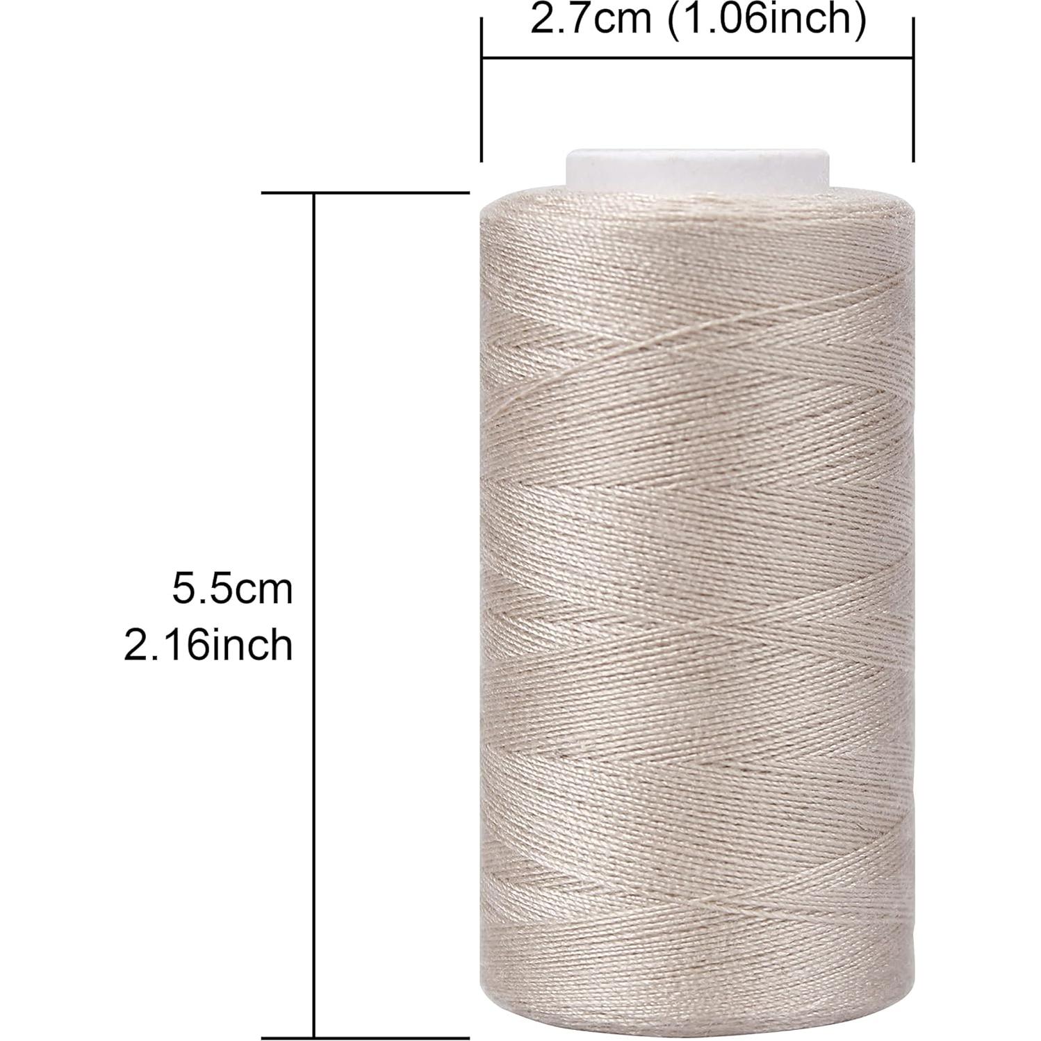 Juego de 12 bobinas de hilo de poliéster Ryalan 350m