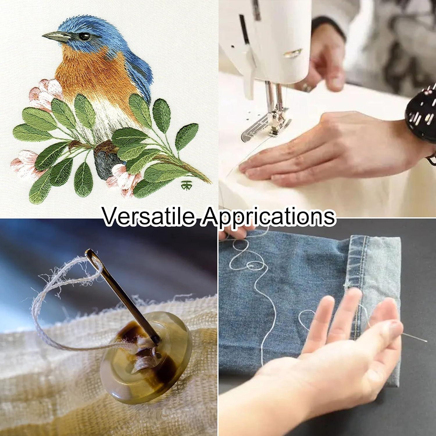 Juego de 12 bobinas de hilo de poliéster Ryalan 350m