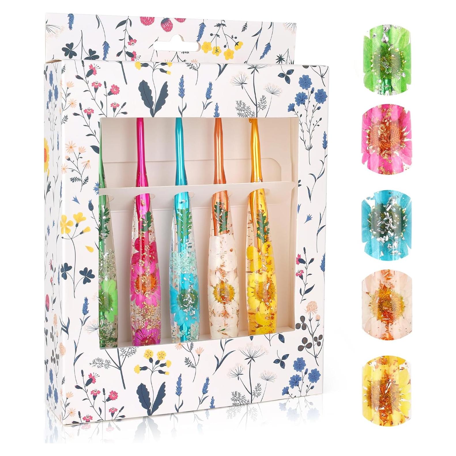 Juego de Ganchillos Coopay 5 PZS Ergonomicos 4-6mm con Estuche