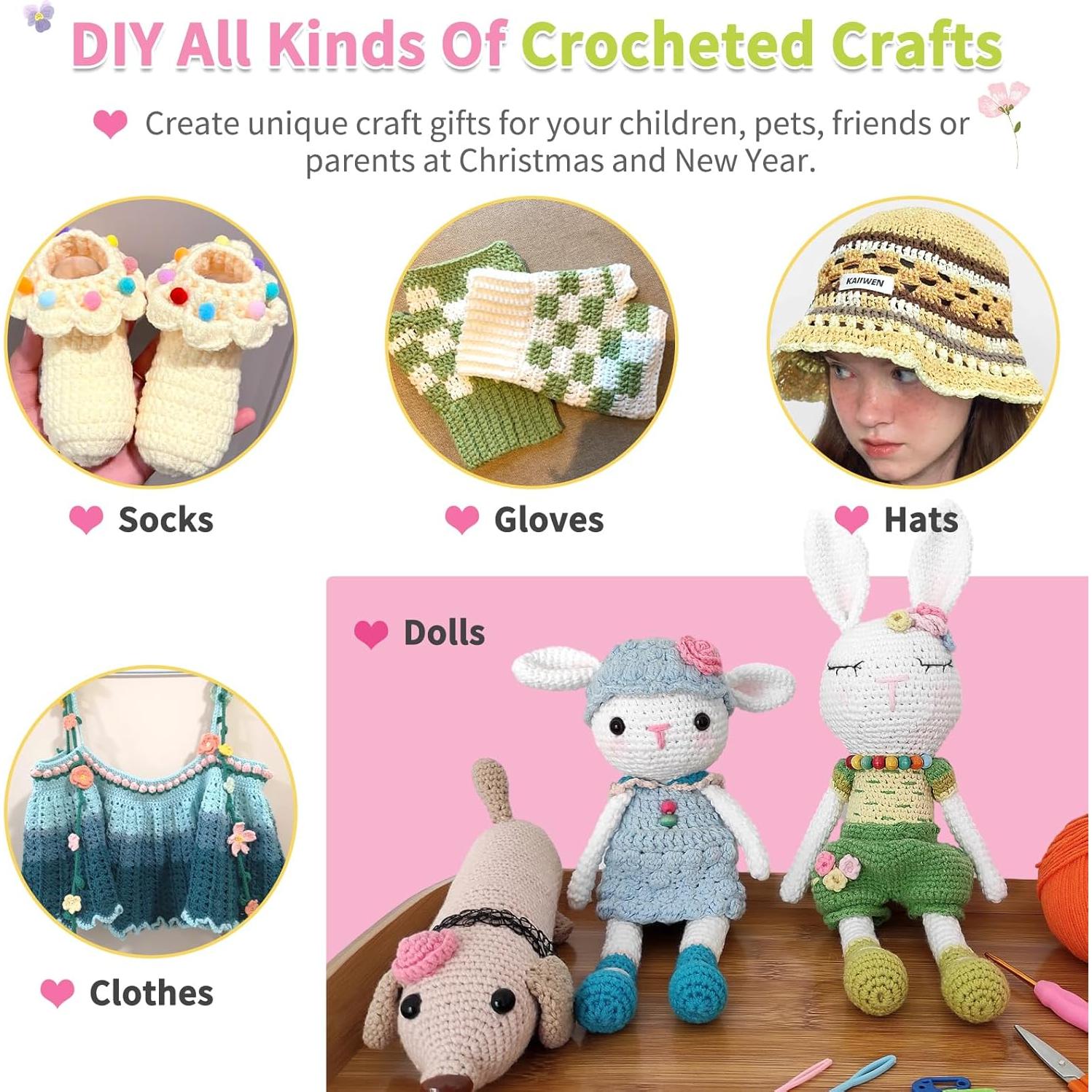 Juego de Ganchillos Coopay 5 PZS Ergonomicos 4-6mm con Estuche