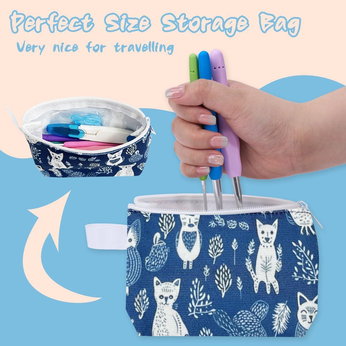 Juego de Ganchillos Ergonómicos LeCorner 12 Tamaños 2mm-8mm