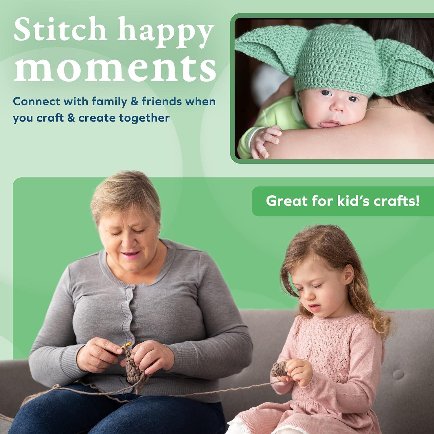 Kit de Ganchillos BeCraftee - 31 Piezas Ergonómicas y Accesorios