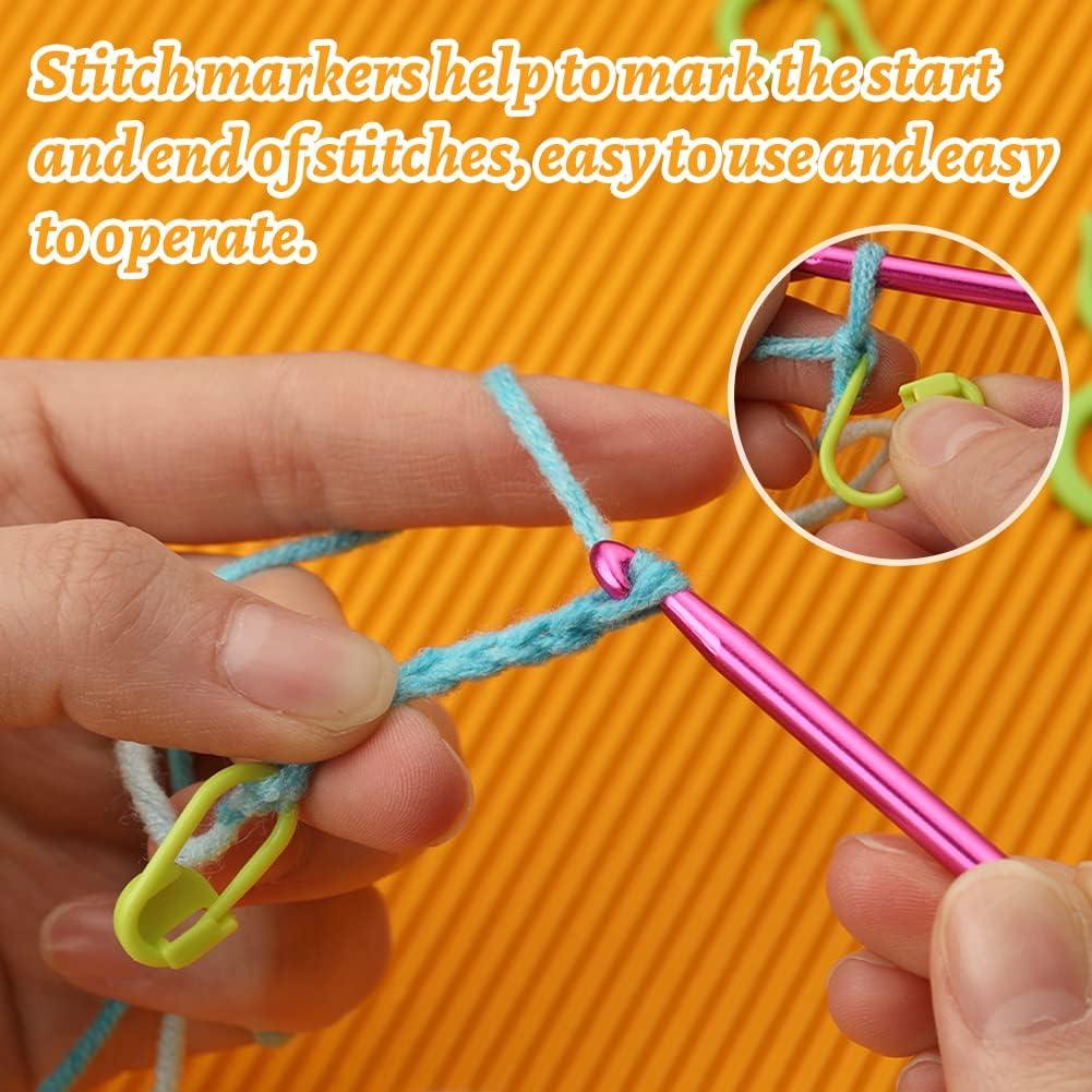 Kit de Ganchillos Ergonómico Zlulary 86 Piezas con Accesorios