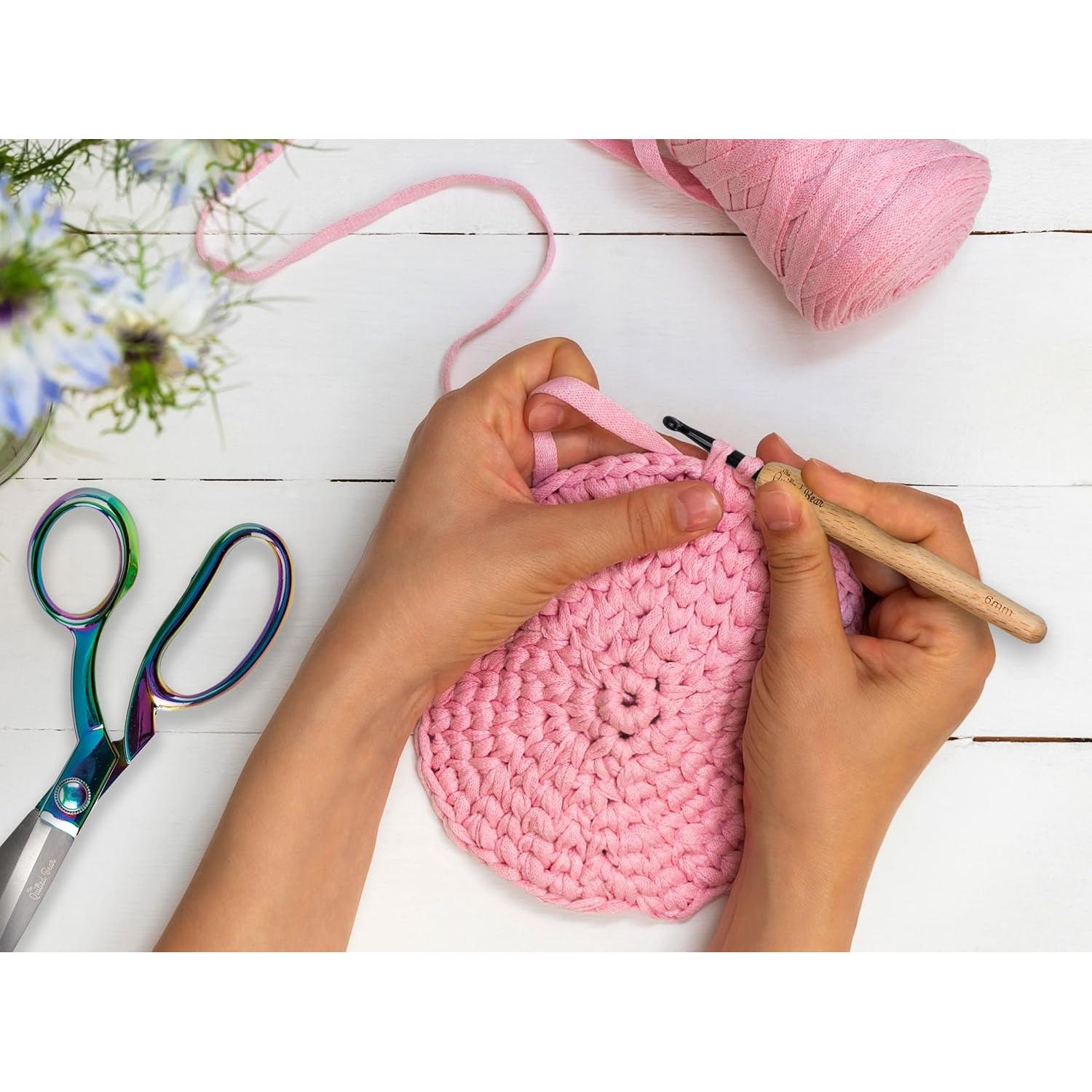 Juego de Ganchillos de Madera The Quilted Bear - Set de 9