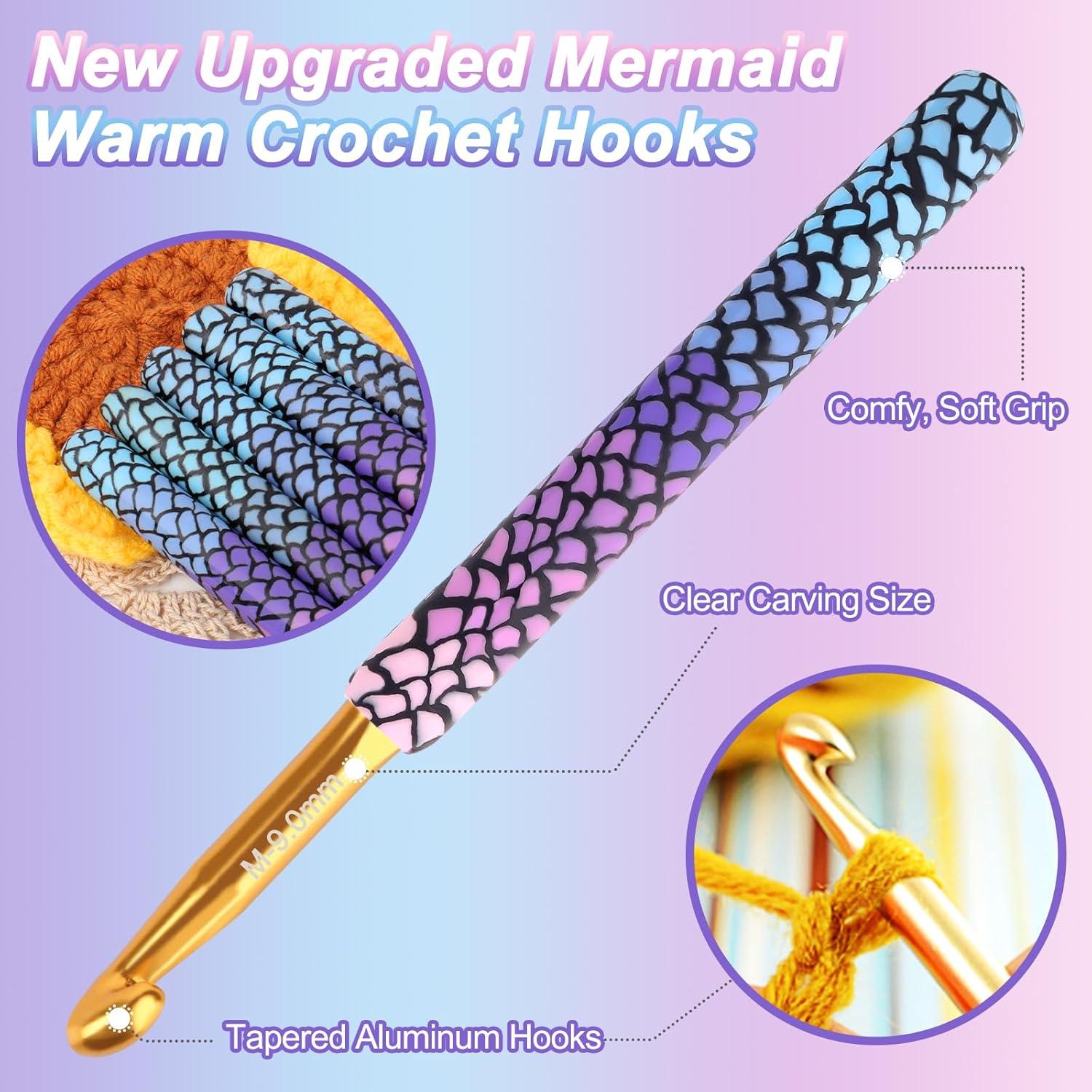 Juego de Ganchillos Coopay 6.5mm a 10mm con Agarre Ergonómico