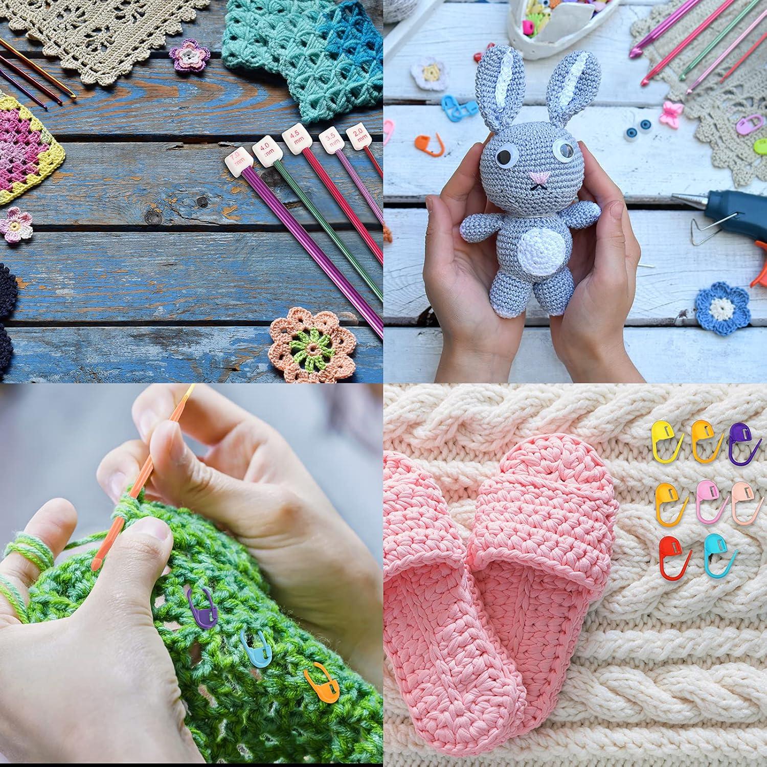 Juego de Ganchillos Tunecinos Waydress 2-8 mm con Accesorios