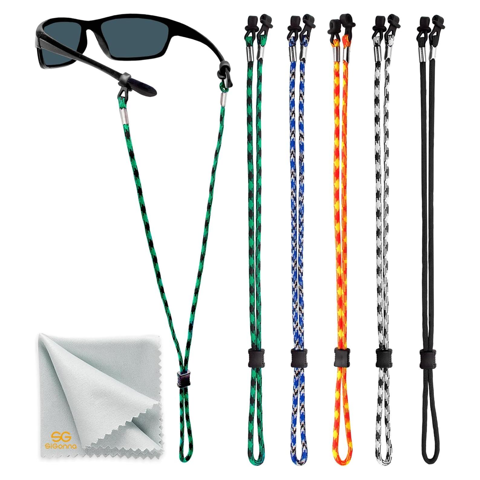 Soporte de Cuerda para Gafas Sigonna - Ajustable y Antideslizante