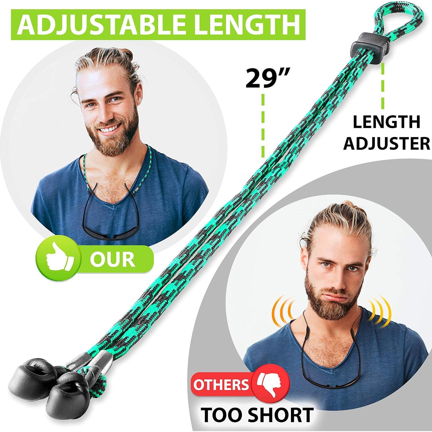 Soporte de Cuerda para Gafas Sigonna - Ajustable y Antideslizante