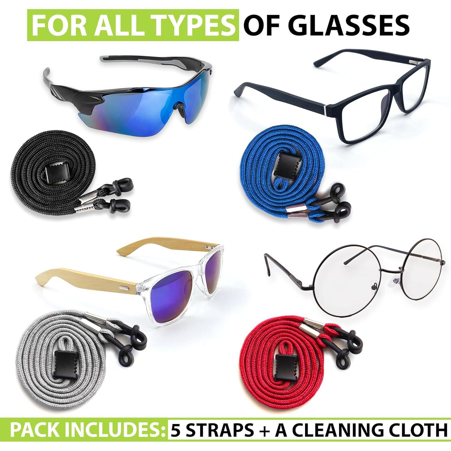 Soporte de Cuerda para Gafas Sigonna - Ajustable y Antideslizante