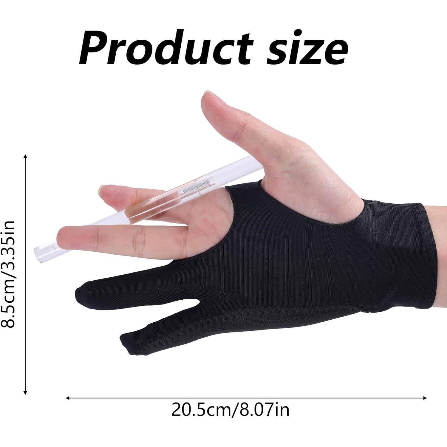 Guante de Dibujo Digital Mikovivi para Artistas - Negro