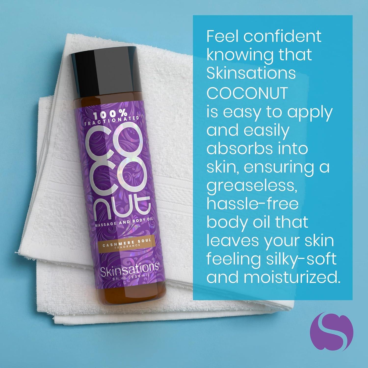 Aceite Corporal Aromatizado Skinsations Coco 100ml - Alma de Cachemira