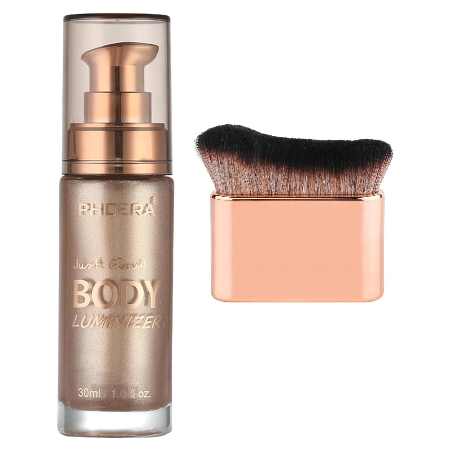 PHOERA Aceite Brillante para Cuerpo 28.35g Oro Rosa