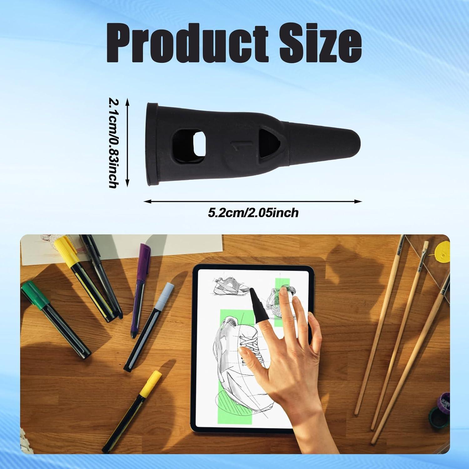 4 Bolígrafos Estilizadores de Silicona Lyreh para Pantallas Táctiles