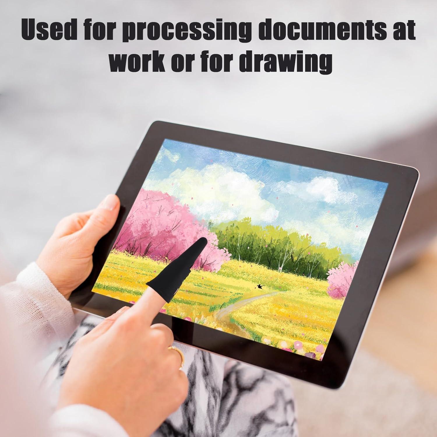 4 Bolígrafos Estilizadores de Silicona Lyreh para Pantallas Táctiles