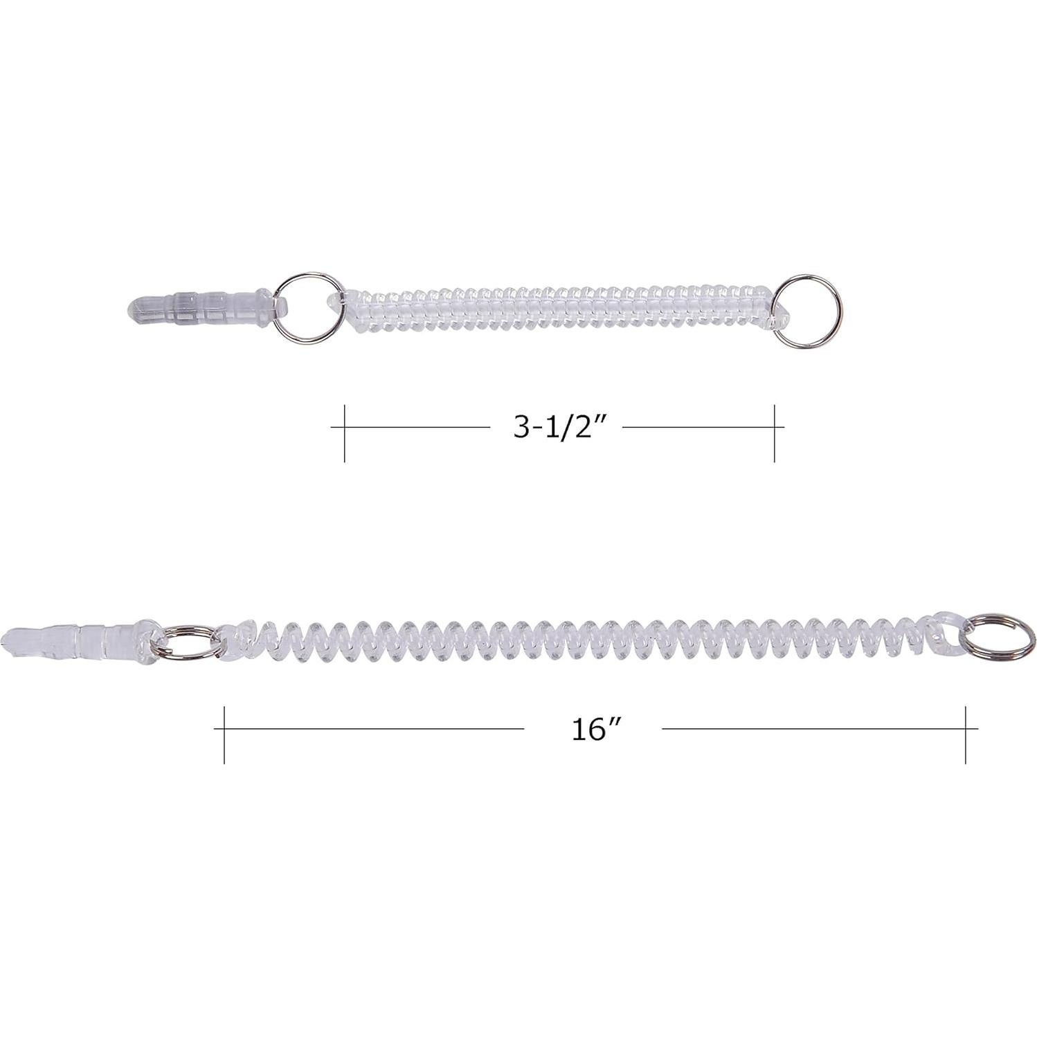 Cuerdas de Tether Elásticas Wisdompro - Paquete de 10 Unidades