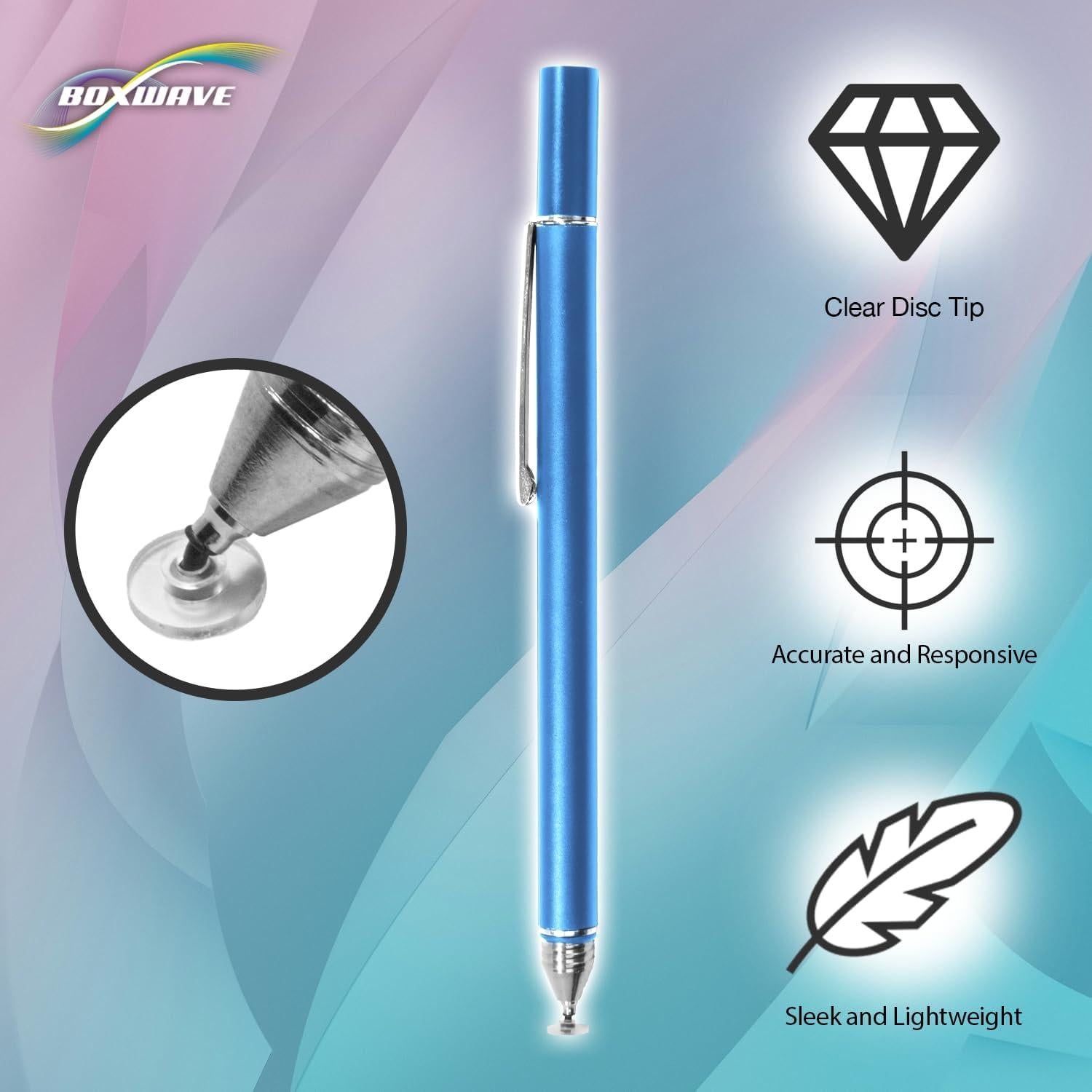 Stylus Pen BoxWave para Zebra MC3300 - Capacitivo Preciso Azul
