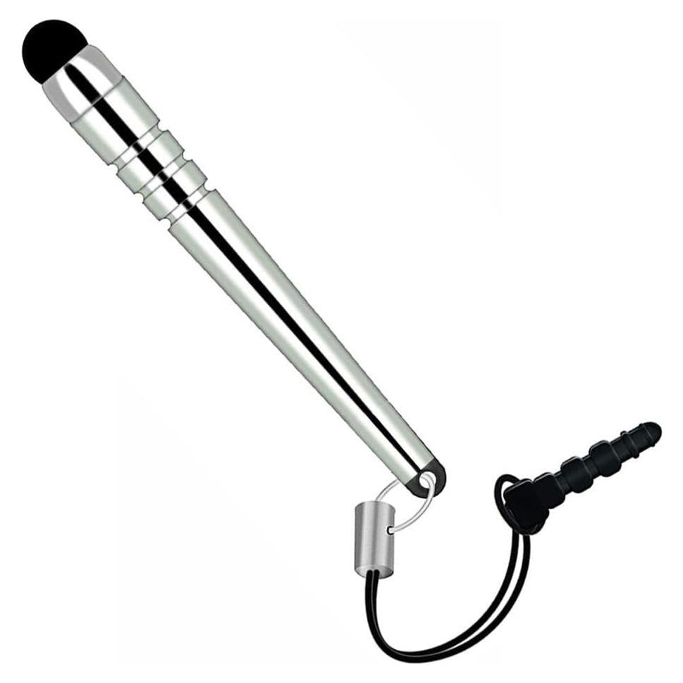 Bolígrafo Táctil Aluminio Plateado Fonus para iPhone 16/Pro/Max