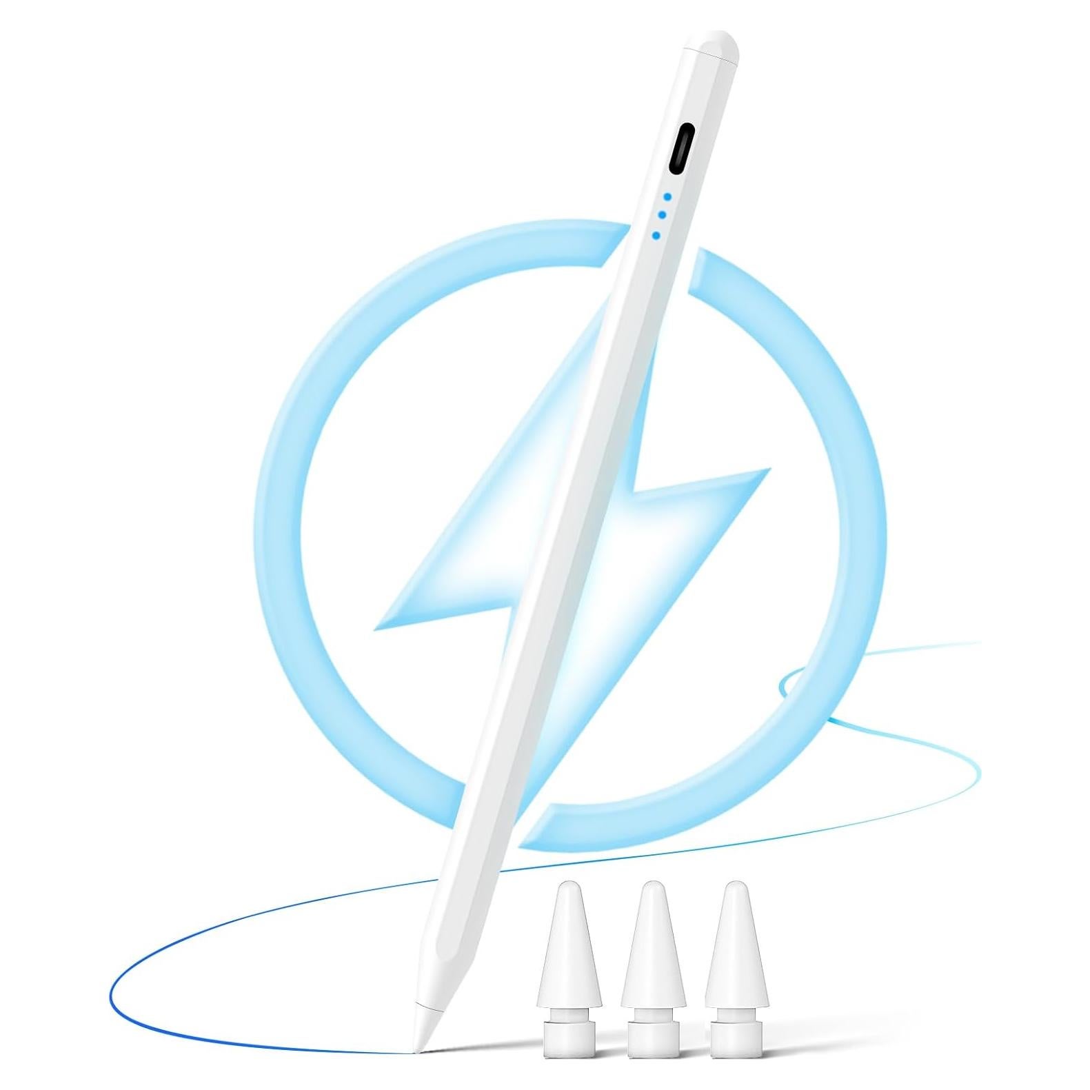 Lápiz Stylus para iPad 2018-2024 Pocamax Carga Rápida