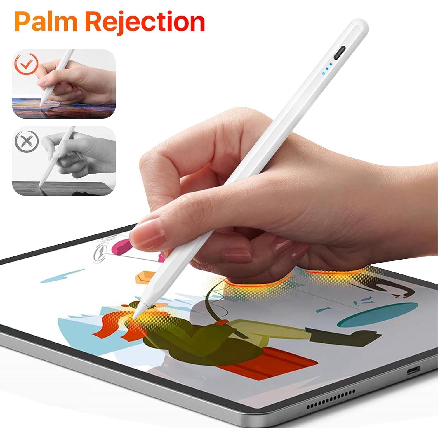 Lápiz Stylus para iPad 2018-2024 Pocamax Carga Rápida