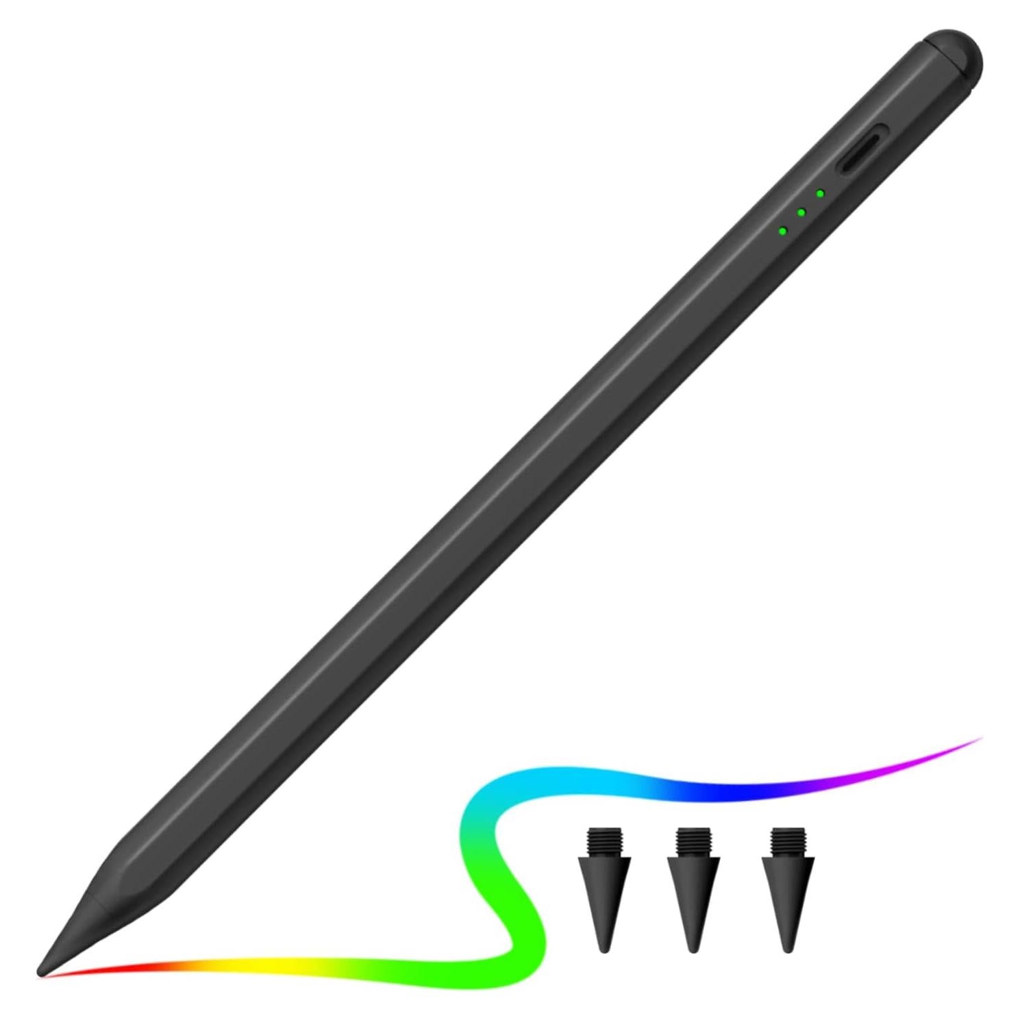 Lápiz Stylus Aorunkry para iPad 2018-2025, Rechazo de Palma