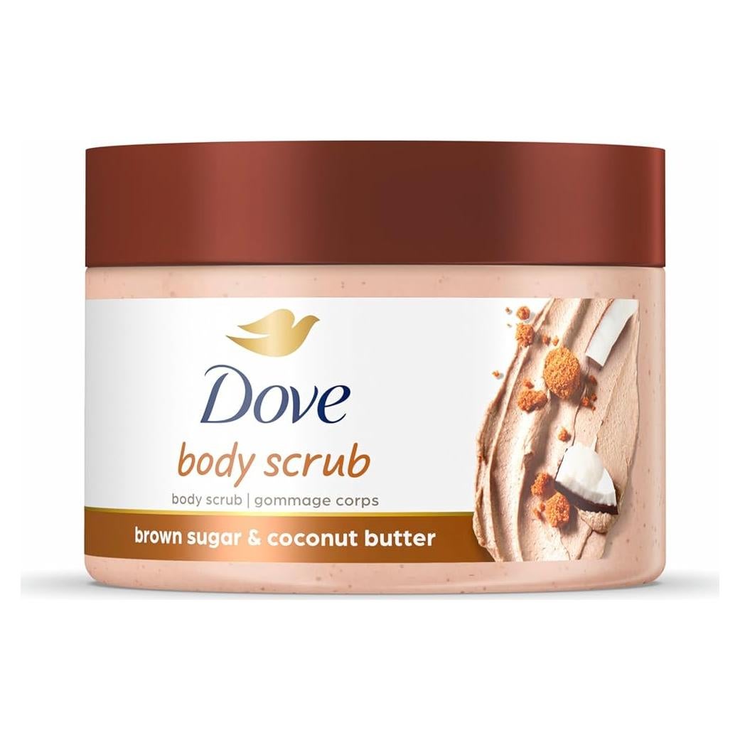 Exfoliante Corporal Dove Azúcar Moreno y Manteca de Coco 298 g