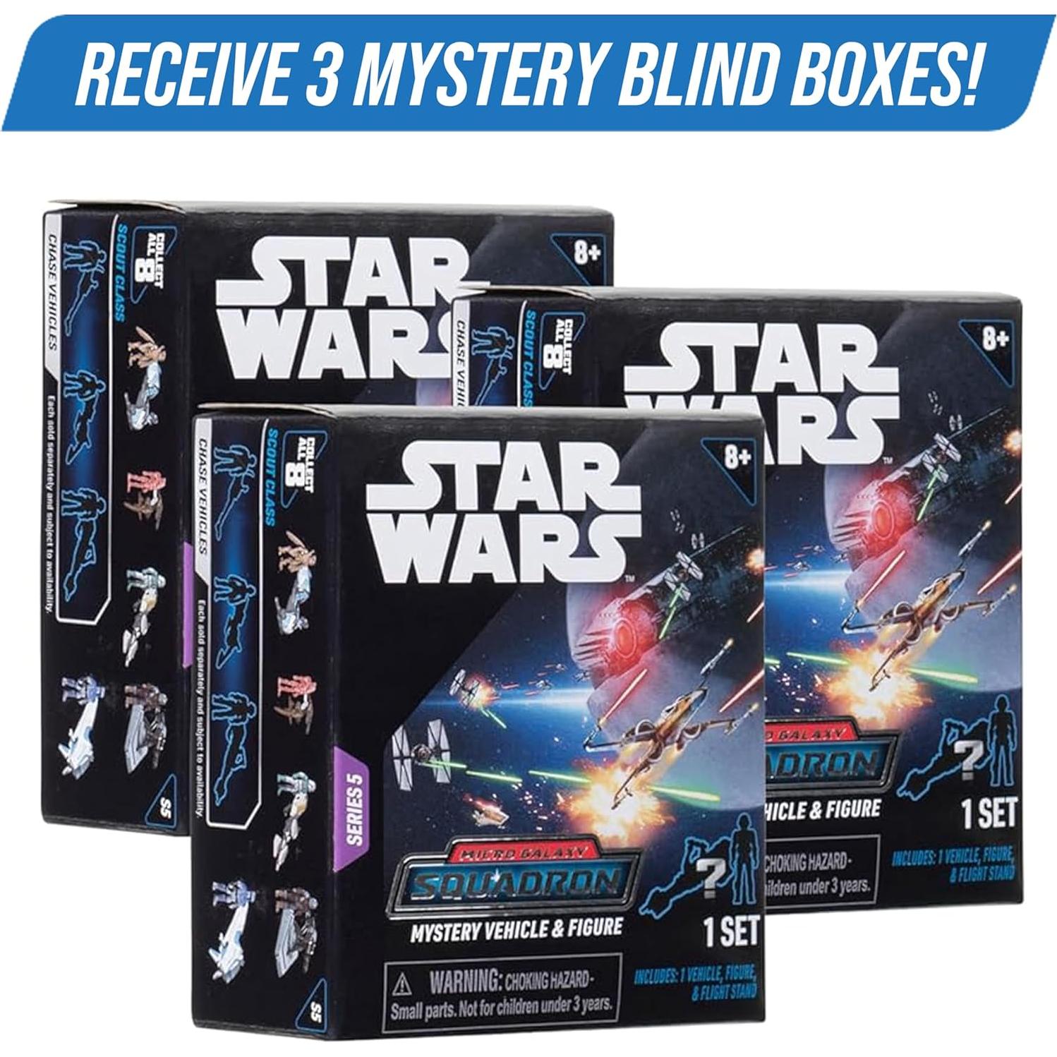 Star Wars Micro Galaxy Scout - Caja Sorpresa 3 Vehículos