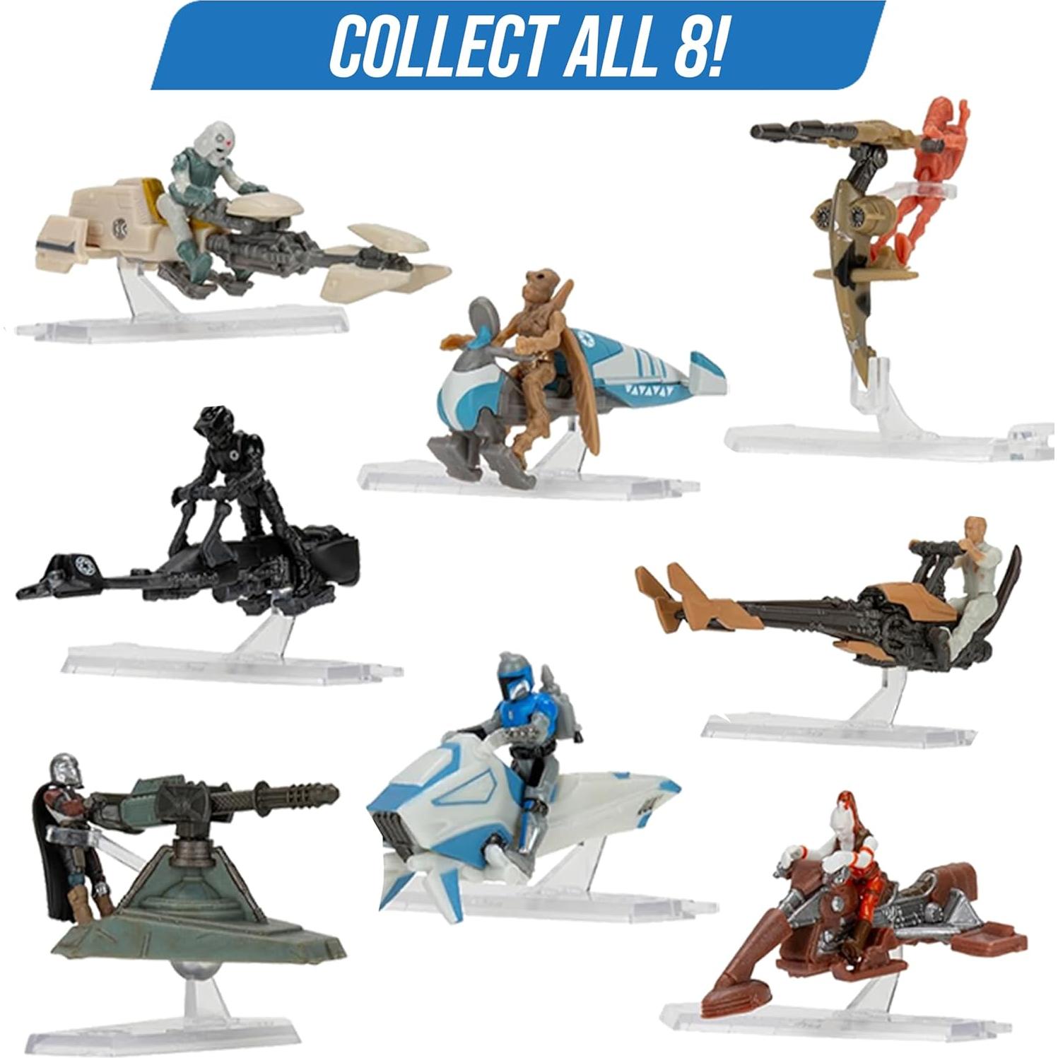 Star Wars Micro Galaxy Scout - Caja Sorpresa 3 Vehículos